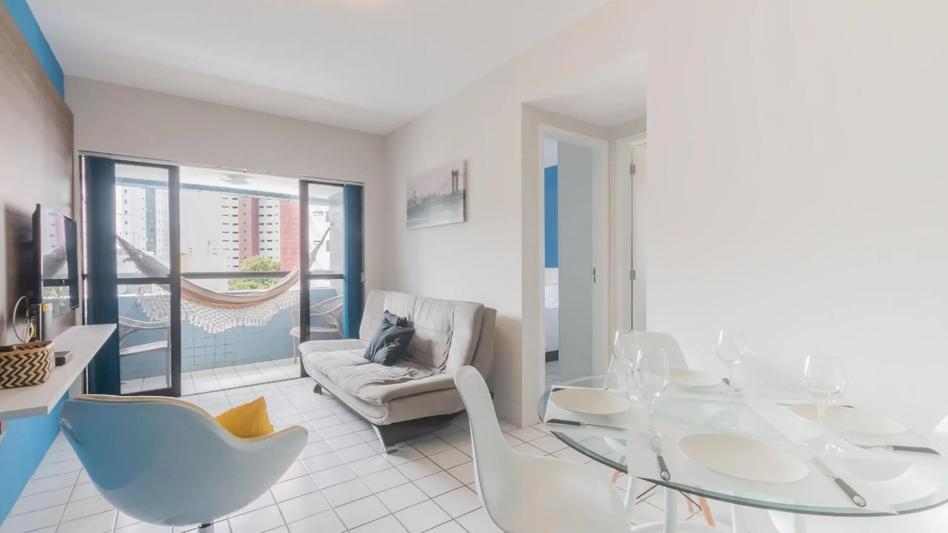 Flat Com Varanda 1 Quarto Em Boa Viagem Pip201 Recife Apartamento